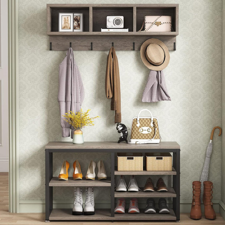 Wayfair coat rack with shelf new arrivals